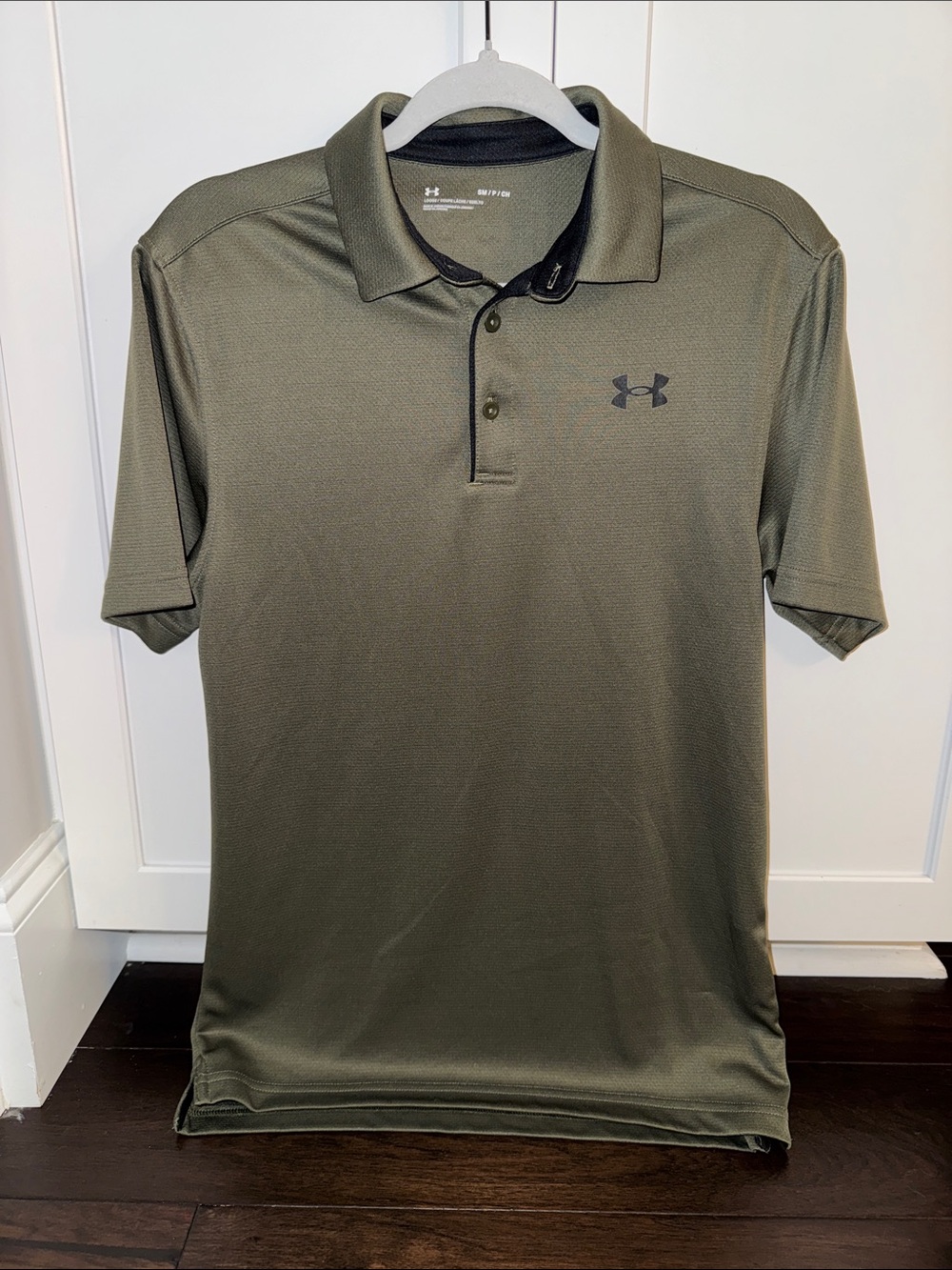Under Armour Men’s Olive Green Tech Polo Shirt